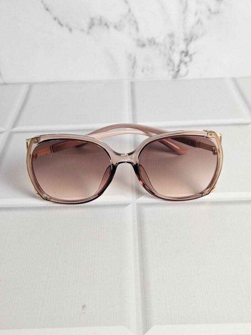 Clear Oversized Square Sunglasses