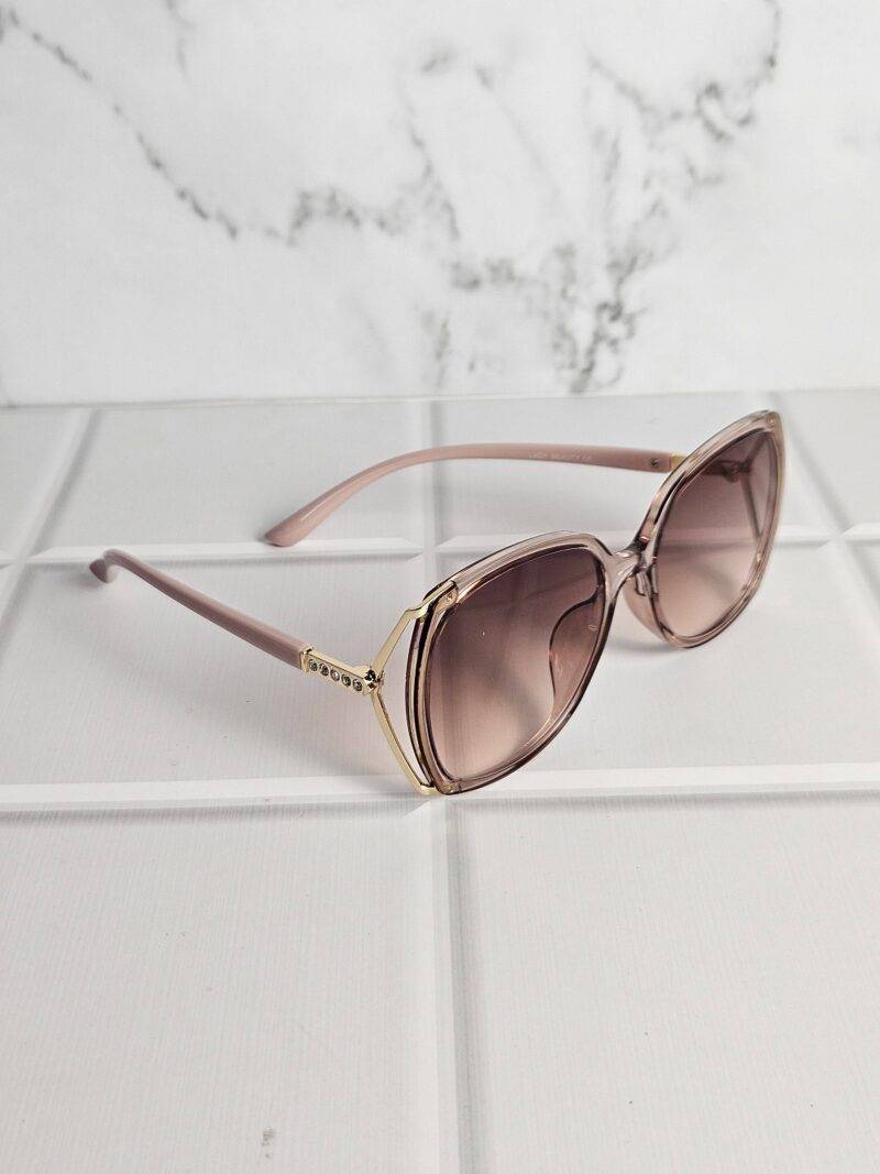 Clear Oversized Square Sunglasses