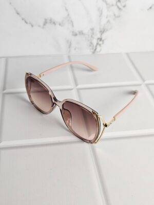 Clear Oversized Square Sunglasses